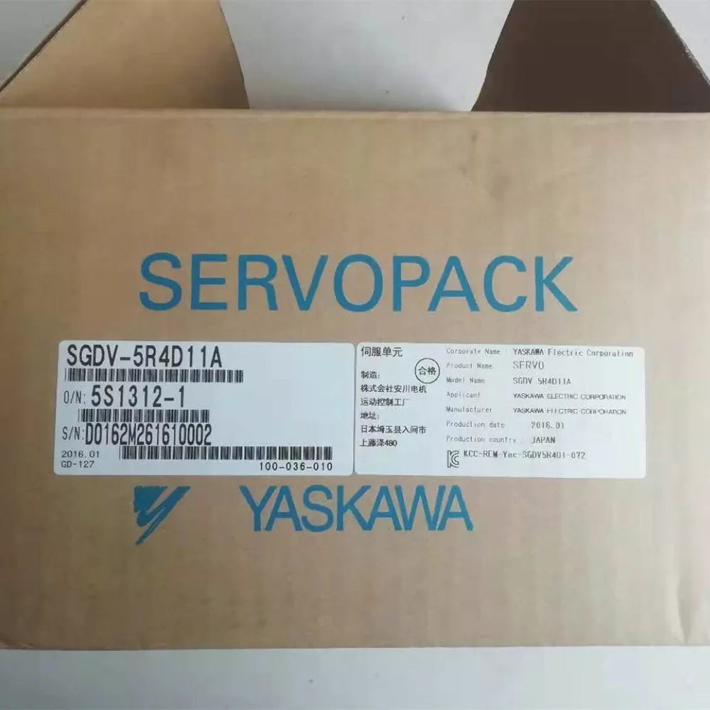 1PC New Yaskawa SGDV-5R4D11A Servo Driver Expedited Shipping