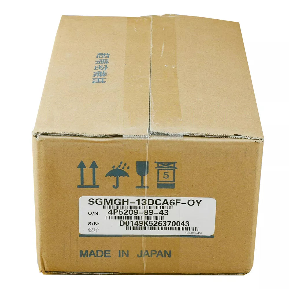 1PC New Yaskawa SGMGH-13DCA6F-0Y Servo Motor Expedited Shipping