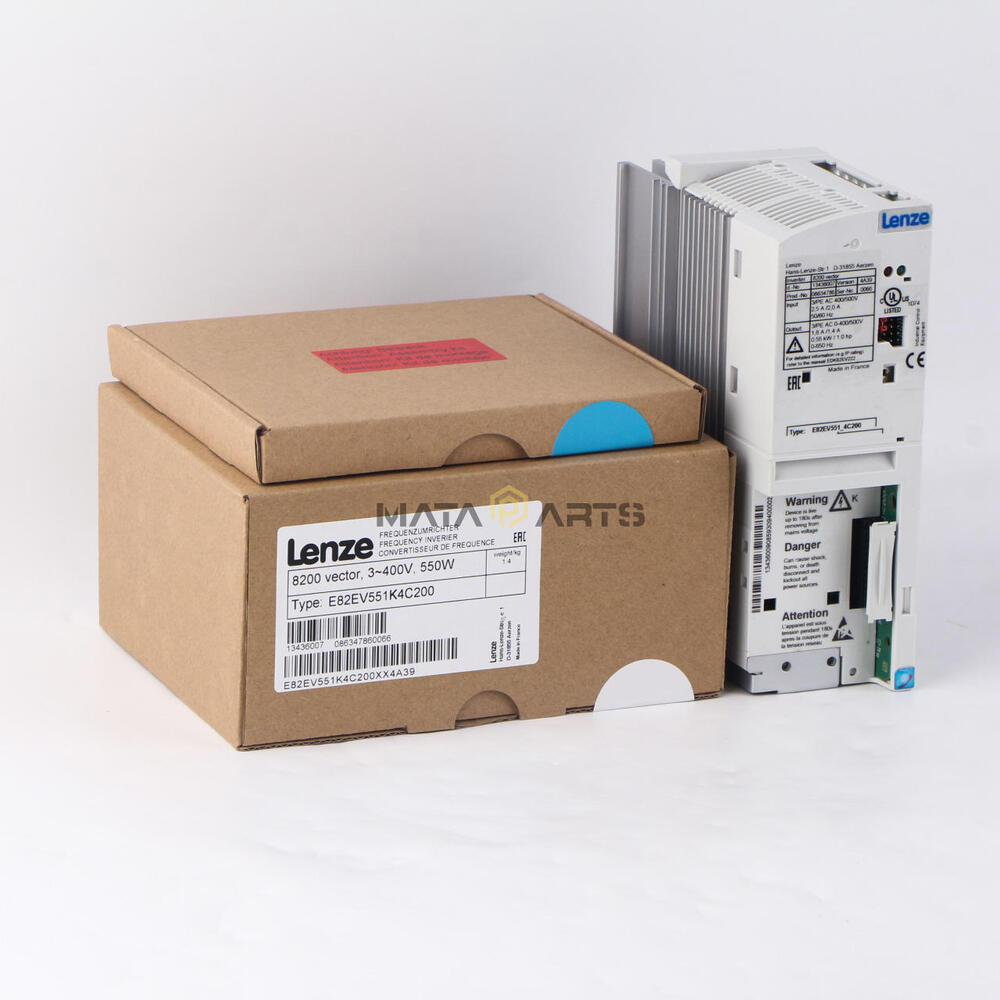 1PC New Lenze E82EV551K4C200 Frequency Converter New E82EV551_4C200