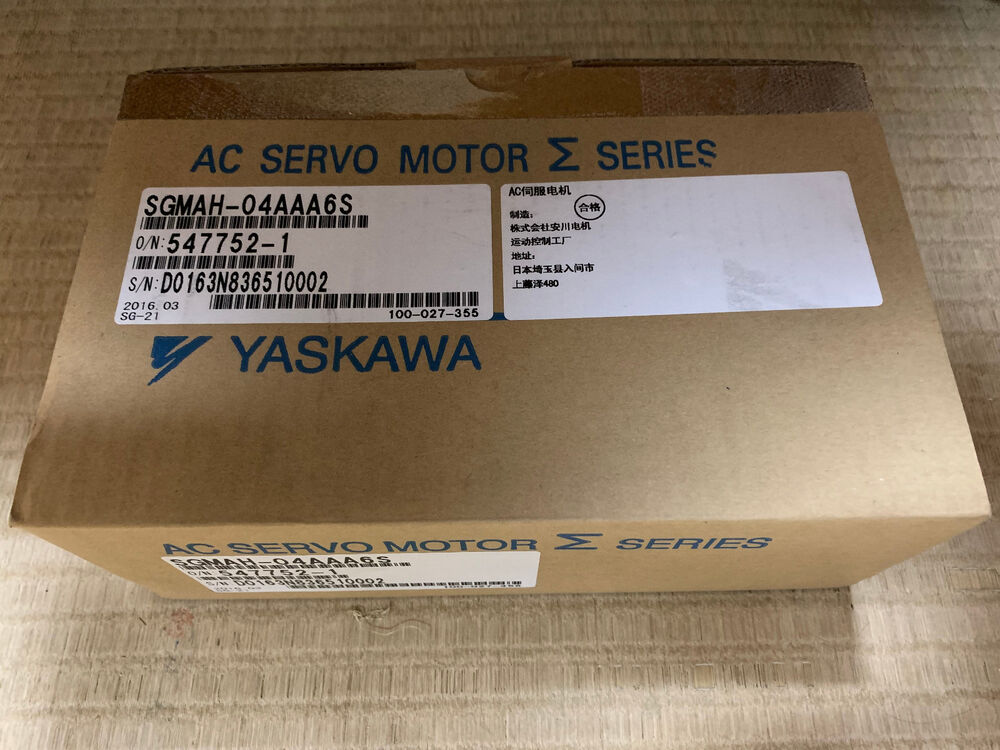 1PC New Yaskawa SGMAH-04AAA6S Servo Motor Expedited Shipping SGMAH04AAA6S