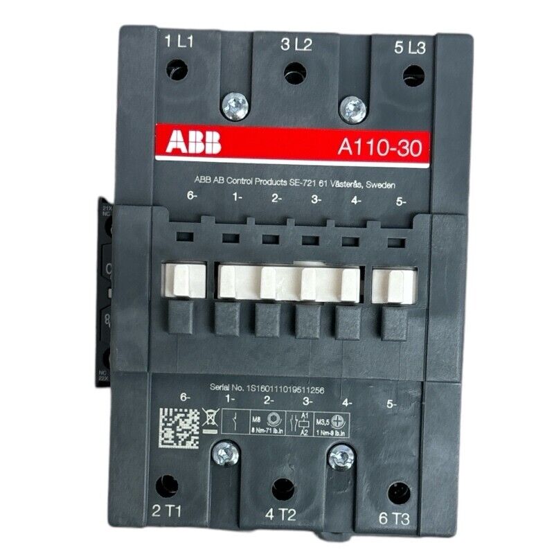 1PC NEW ABB A110-30-11 AC Contactor 220V (New) Damaged Plastic