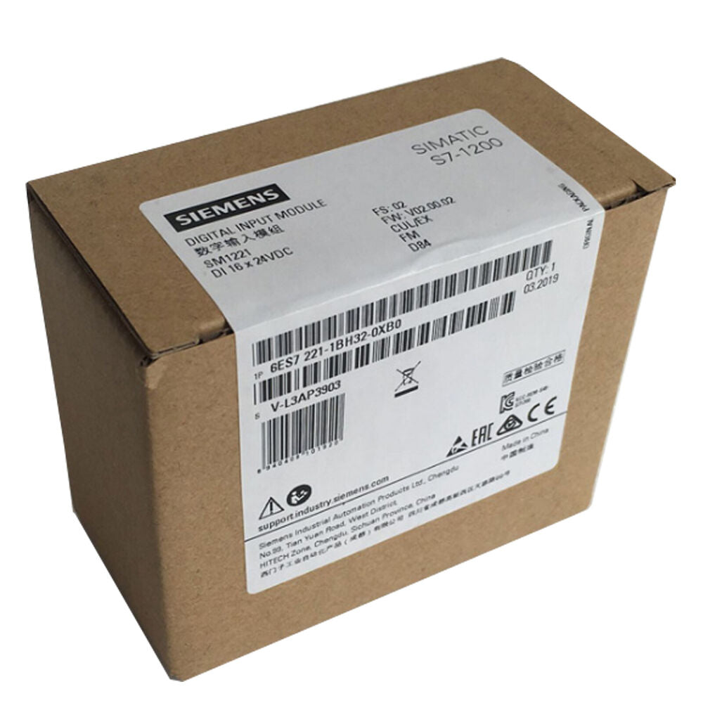 New In Box SIEMENS 6ES7 221-1BH32-0XB0 6ES7221-1BH32-0XB0 PLC Module DHL / UPS / FedEx