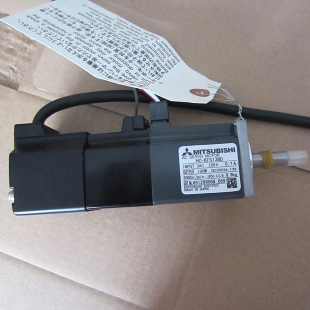 1PC Mitsubishi HC-KFS13BD Servo Motor HCKFS13BD New In Box Expedited Shipping DHL / UPS / FedEx