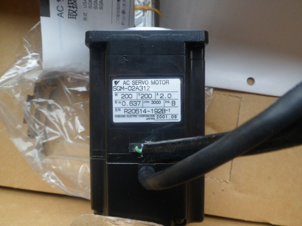 1PC New Yaskawa SGM-02A312 Servo Motor Expedited Shipping SGM02A312