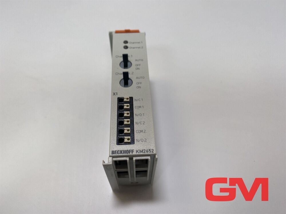 Beckhoff Busklemmenmodul KM2652 Bus Terminal Module 2-Kanal-Digital-Ausgang 230V