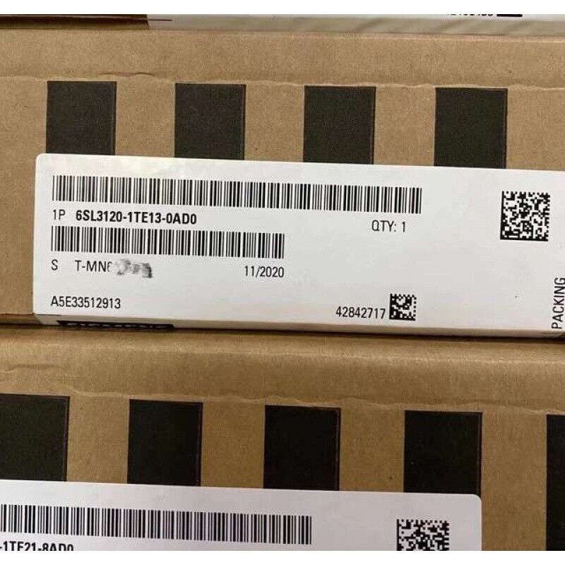 New Siemens 6SL3 120-1TE13-0AD0 6SL3120-1TE13-0AD0 SINAMICS SINGLE MOTOR MODULE