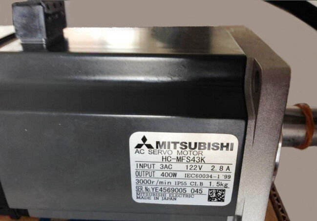 1PC MITSUBISHI AC SERVO MOTOR HC-MFS43K HCMFS43K NEW FREE EXPEDITED SHIPPING DHL / UPS / FedEx