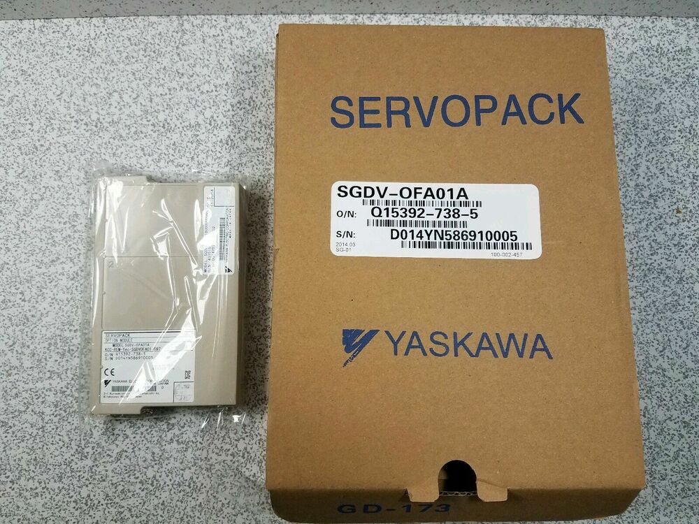 1PC YASKAWA SGDV-OFA01A Servo Drive SGDVOFA01A New In Box Expedited Shipping DHL / UPS / FedEx
