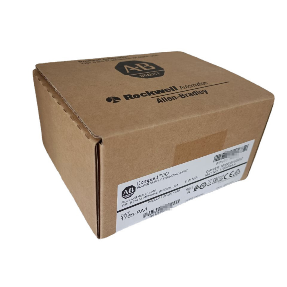 1 PCS New Factory Sealed AB 1769-PA4 /A CompactLogix Power Supply 1769PA4 In US DHL / UPS / FedEx