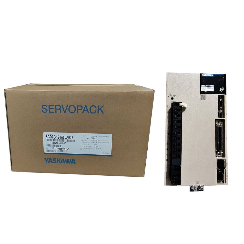 1PC New Yaskawa SGD7S-120A00A002 Servo Driver Expedited Shipping