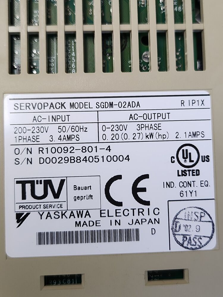 1PC New Yaskawa SGDM-02ADA Servo Drive Fast Ship SGDM02ADA