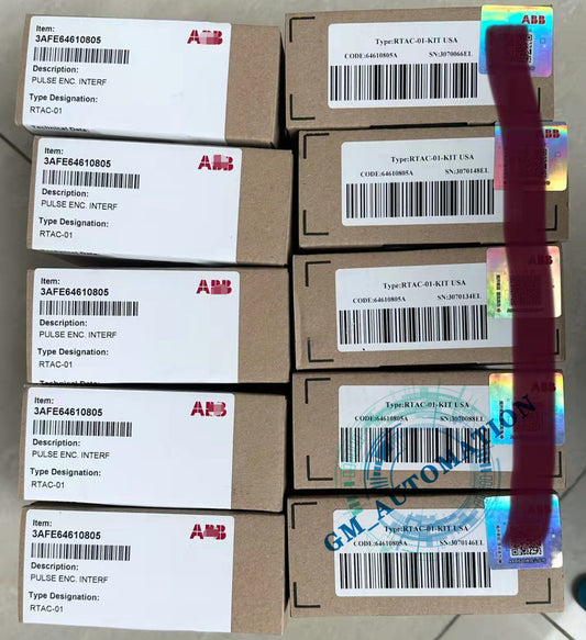 RTAC01 New ABB RTAC-01 PULSE ENCODER INTERFACE Module RTAC01 Expedited Shipping