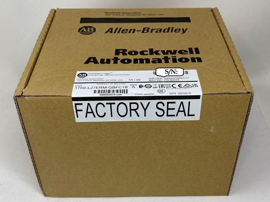 2022 NEW Allen-Bradley 1769-L27ERM-QBFC1B CompactLogix Processor PLC Module DHL / UPS / FedEx