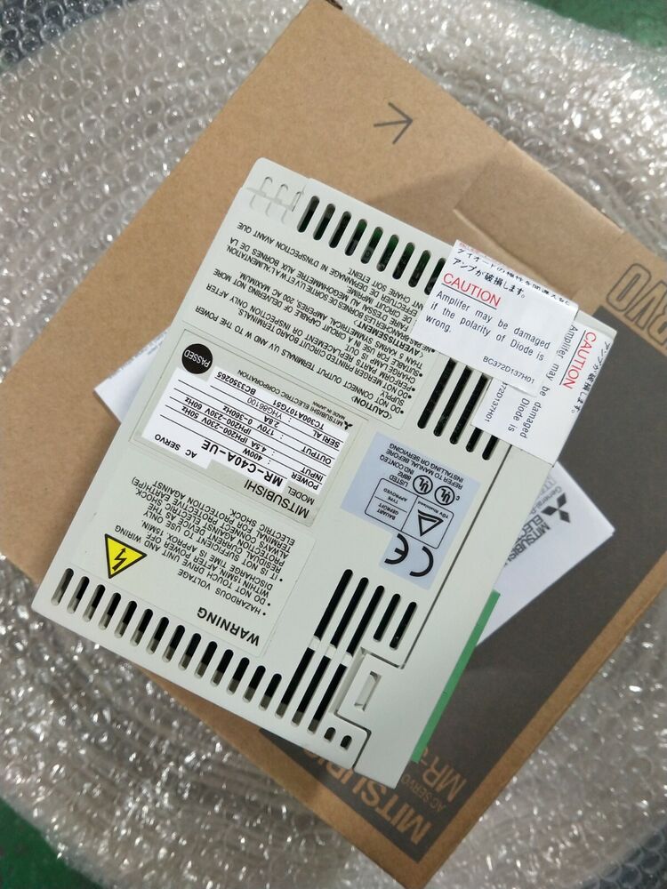 NEW MITSUBISHI AC SERVO DRIVER MR-C40A-UE MRC40AUE FREE EXPEDITED SHIPPING DHL / UPS / FedEX