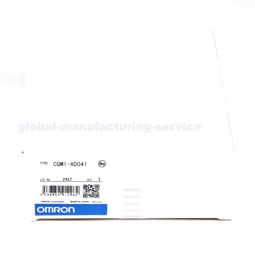 New In Box Omron CQM1-AD041 CQM1AD041 PLC A/D Unit DHL / UPS / FedEx