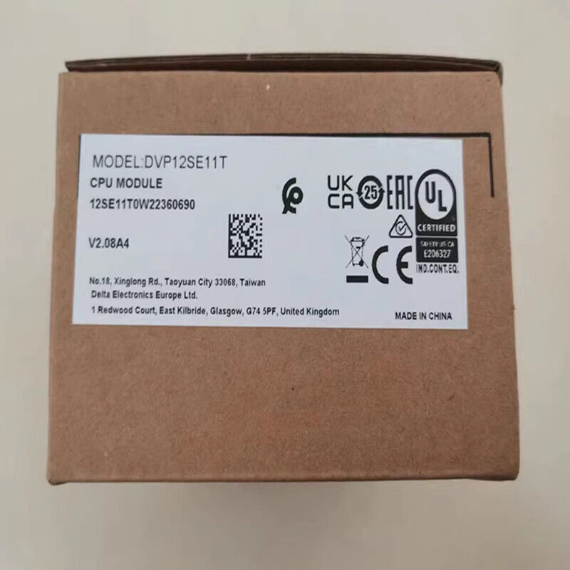 1PCS New Delta DVP12SE11T PLC Module In Box Expedited Shipping DHL / UPS / FedEx