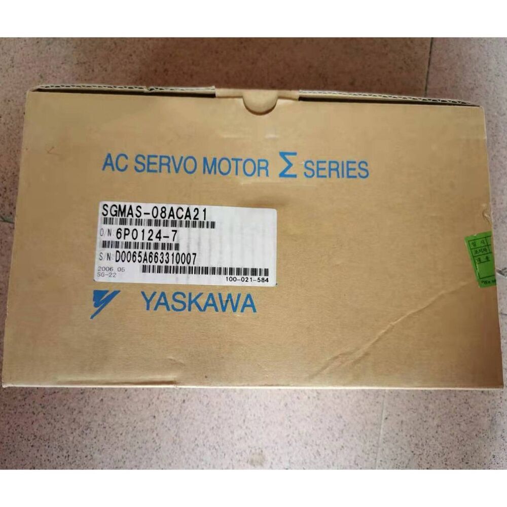 1PC New Yaskawa SGMAS-08ACA21 Servo Motor Expedited Shipping SGMAS08ACA21