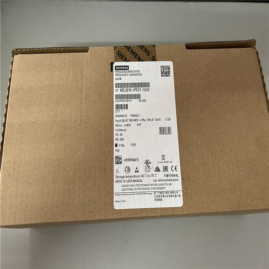 New Siemens 6SL3210-1PE21-1UL0 6SL32101PE211UL0 SINAMICS PM240-2 Unfiltered