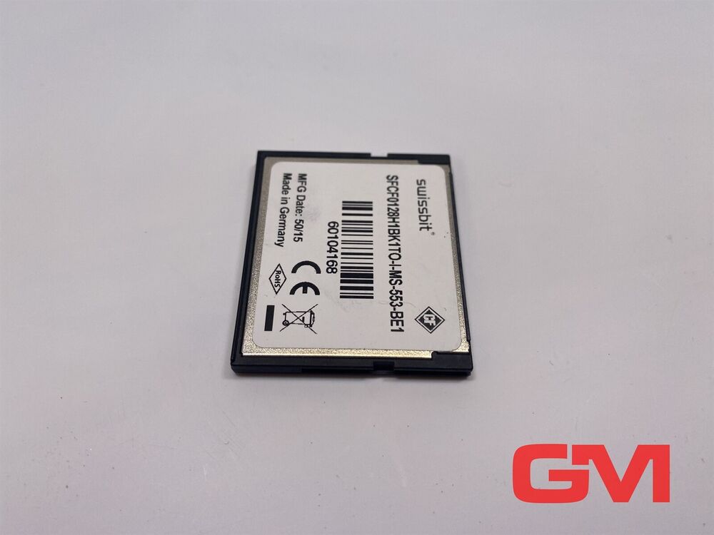 Beckhoff Compact Flash Card CX1900-0013Compact-Flash Card 128 MB for CX1010