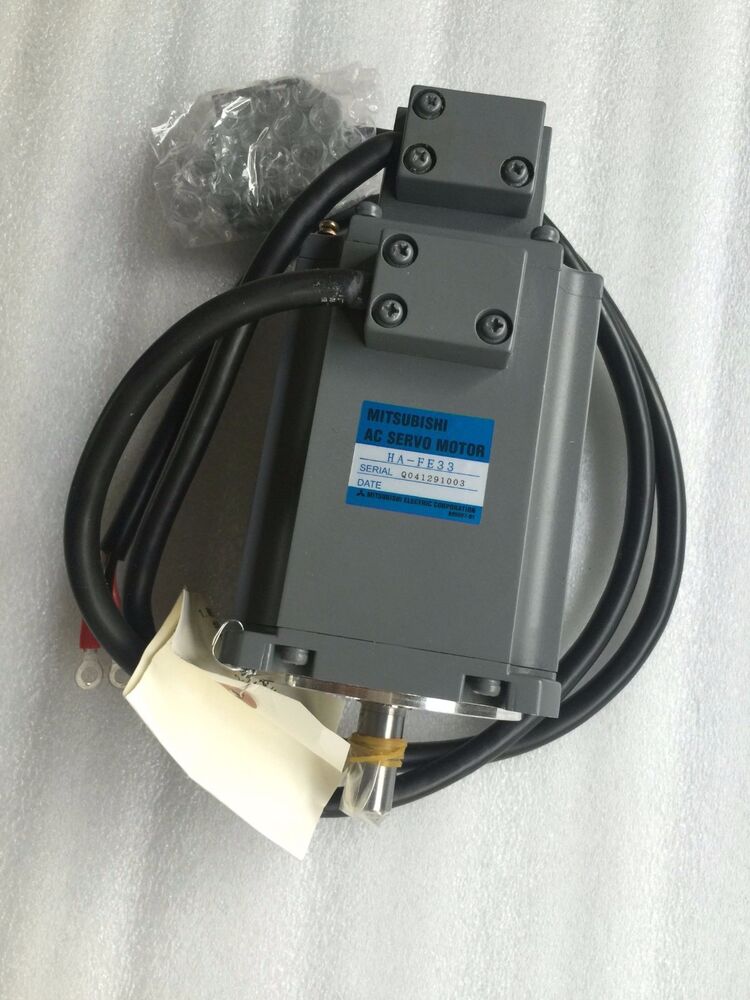 MITSUBISHI AC SERVO MOTOR HA-FE33 HAFE33 NEW ORIGINAL FREE EXPEDITED SHIPPING DHL / UPS / FedEx