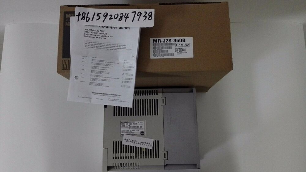 1PC MITSUBISHI AC SERVO DRIVER MR-J2S-350B NEW ORIGINAL FREE EXPEDITED SHIPPING DHL / UPS / FedEx