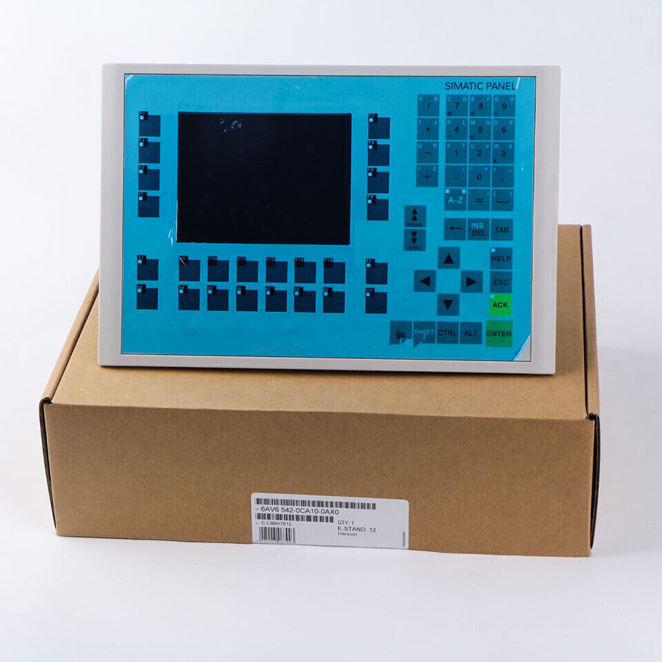 New Siemens 6AV6542-0CA10-0AX0 6AV6 542-0CA10-0AX0 SIMATIC OP Operator panel