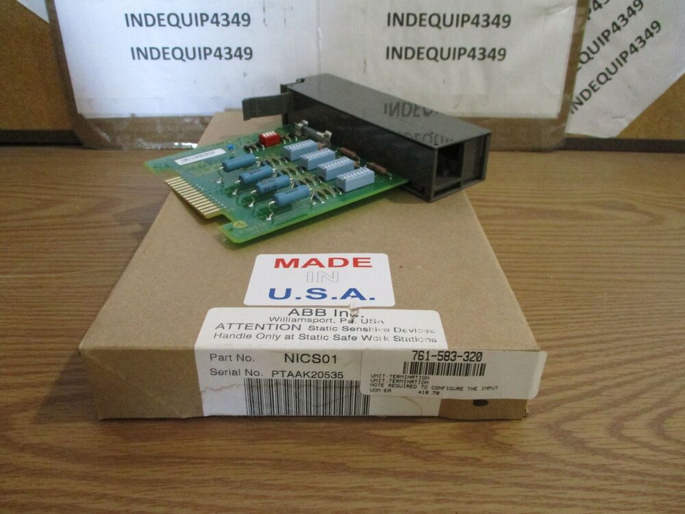 ABB PLC NICS01 WITH ONE YEAR WARRANTY FAST SHIPPING 1PCS NIB