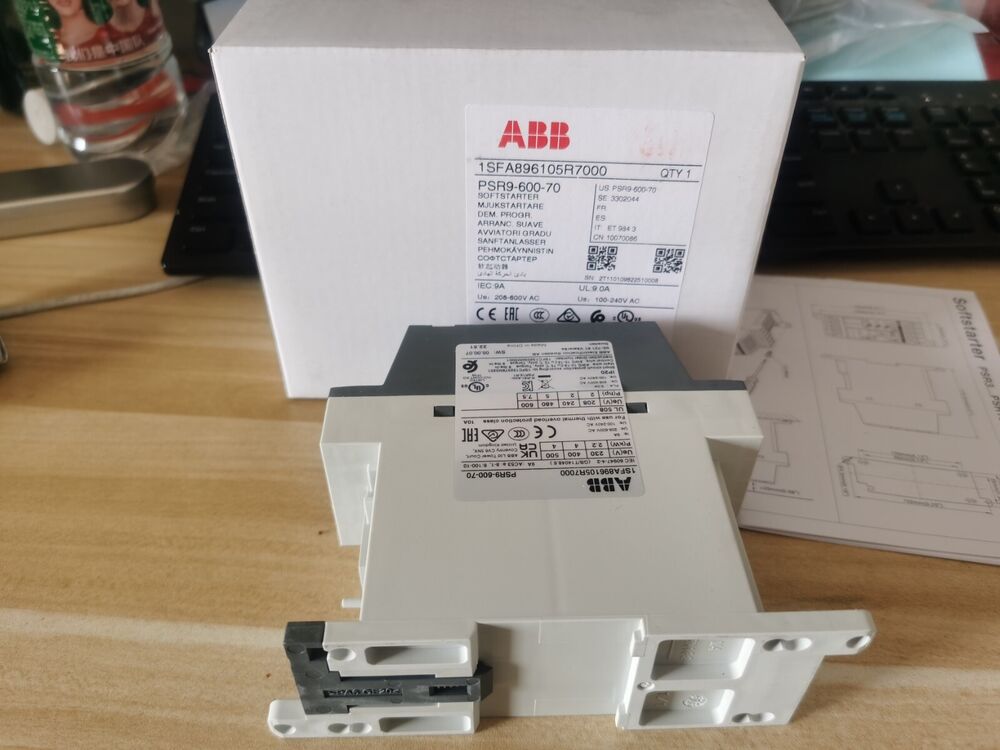 1PC New ABB PSR9-600-70 1SFA896105R7000 Soft Starter In Box Brand