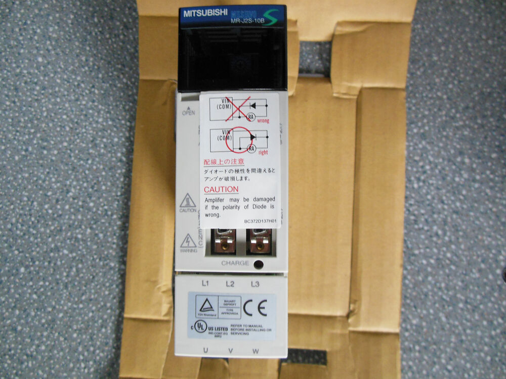 NEW MITSUBISHI AC Servo Driver Amplifier MR-J2S-10B MRJ2S10B In Box Free Ship UPS / DHL / Fedex