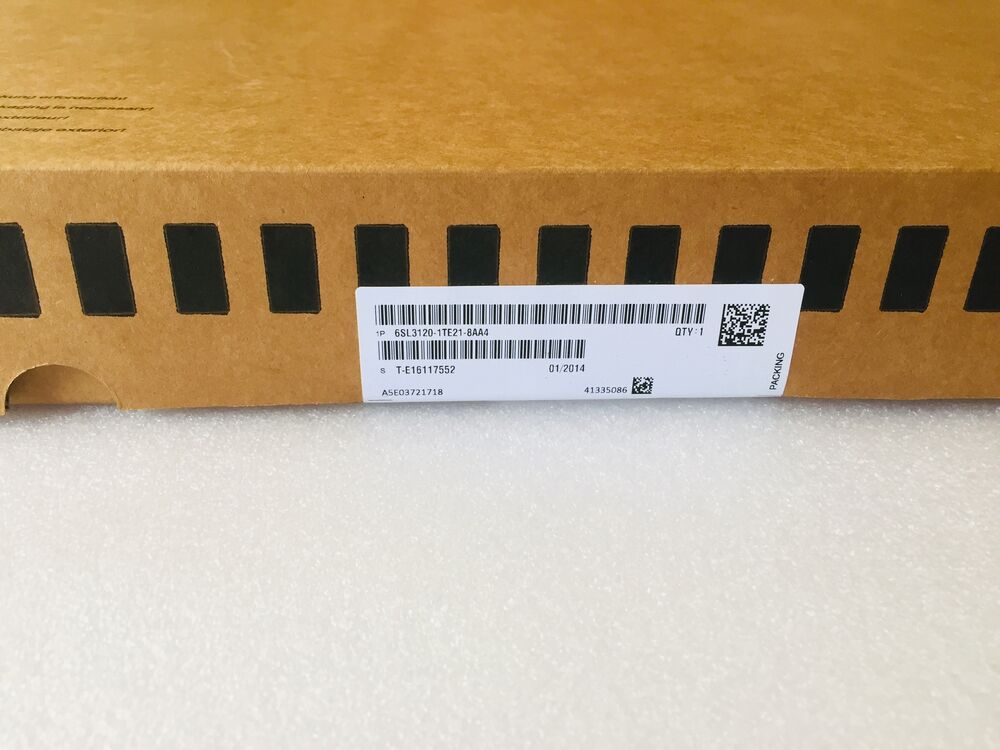 1PC Siemens 6SL3120-1TE21-8AA4 New In Box 6SL31201TE218AA4 Expedited Shipping DHL / UPS / FedEx