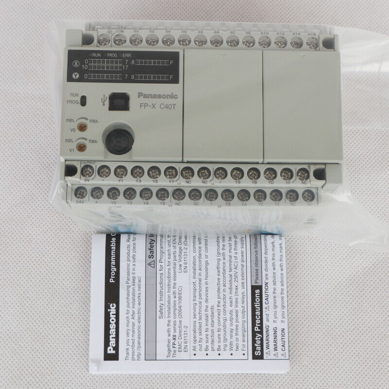 1PC New Panasonic AFPX-C40T Expansion Unit AFPXC40T
