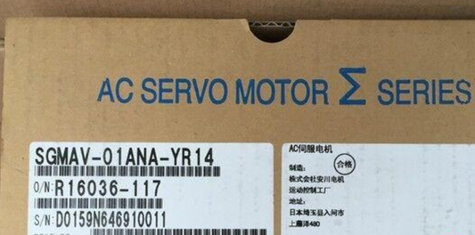 1PC New Yaskawa SGMAV-01ANA-YR14 Servo Motor Expedited Shipping