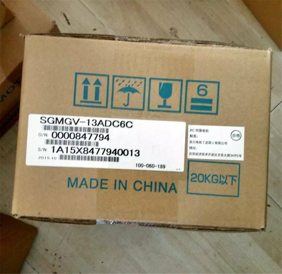 1PC New Yaskawa SGMGV-13ADC6C Servo Motor Expedited Shipping SGMGV13ADC6C