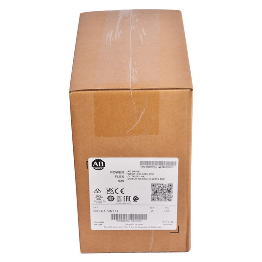 NEW AB 25B-D1P4N114 New Original Factory Seal PowerFlex 525 AC Drive US Stock DHL / UPS / FedEx