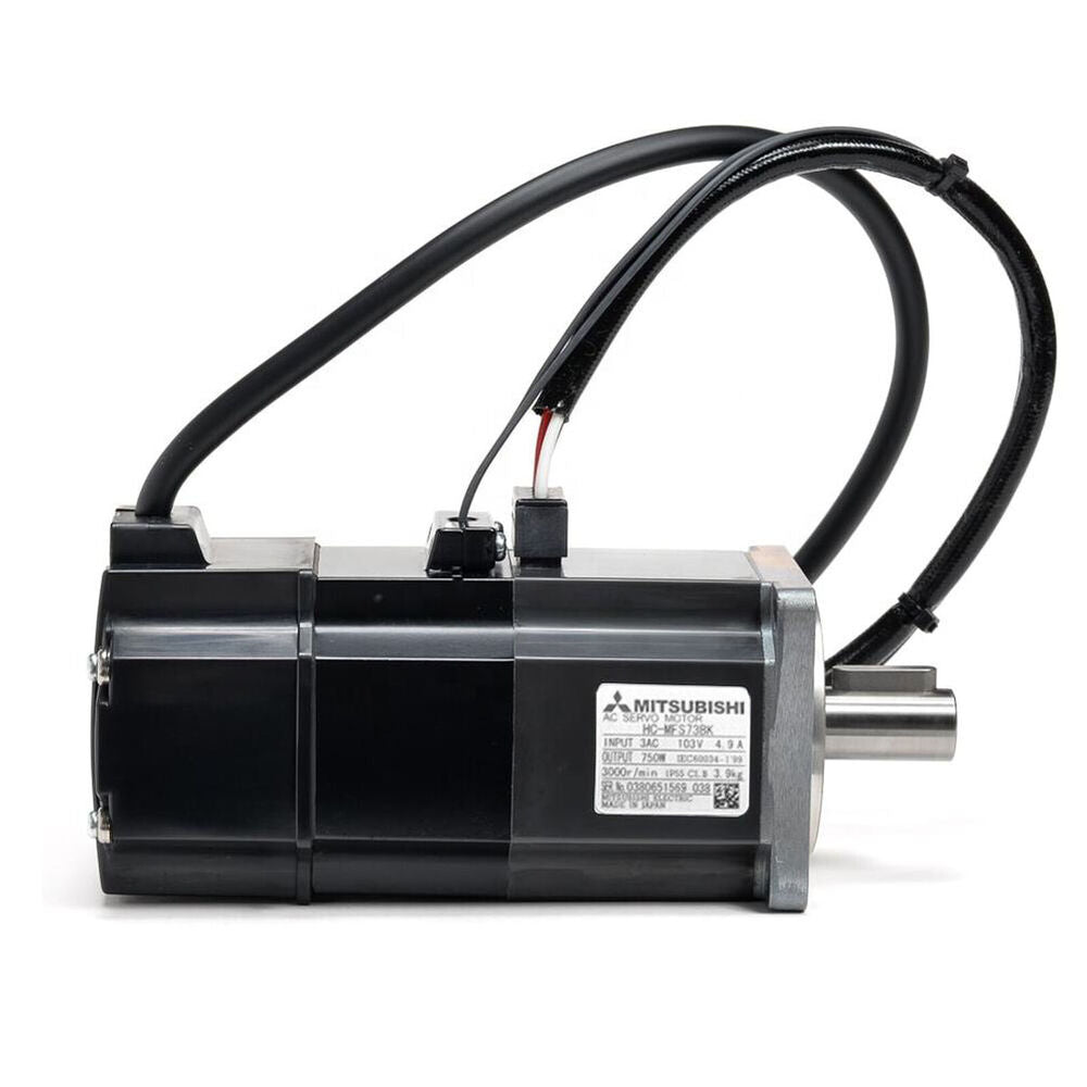 MITSUBISHI HC-MFS73BK AC SERVO MOTOR DRIVER ELECTRIC DRIVE 750W BRAKE KEY NEW UPS / DHL / Fedex