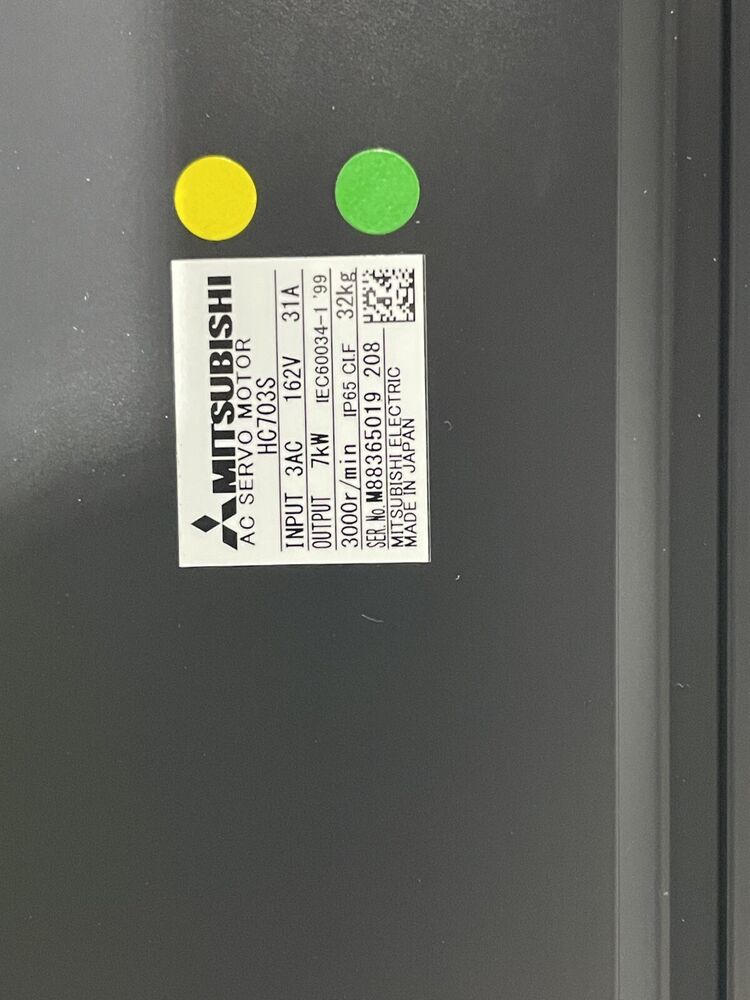 Mitsubishi Electric Servo Motor HC703S-E51 with Encoder OSE105S2  UPS / DHL / Fedex