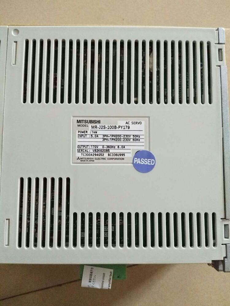NEW MITSUBISHI AC SERVO DRIVER MR-J2S-100B-PY179 FREE EXPEDITED SHIPPING DHL / UPS / FedEx