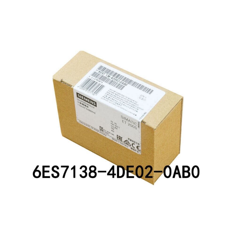 New Siemens Electronics module for ET200S 6ES7138-4DE02-0AB0 6ES7 138-4DE02-0AB0
