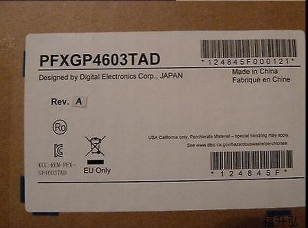 1PC New Pro-face PFXGP4603TAD HMI Touch Screen Expedited Shipping DHL / UPS / FedEx