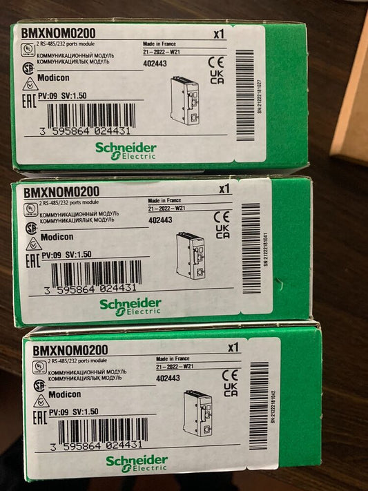 1PC New Schneider BMXNOM0200 PLC Module In Box Expedited Shipping DHL / UPS / FedEx