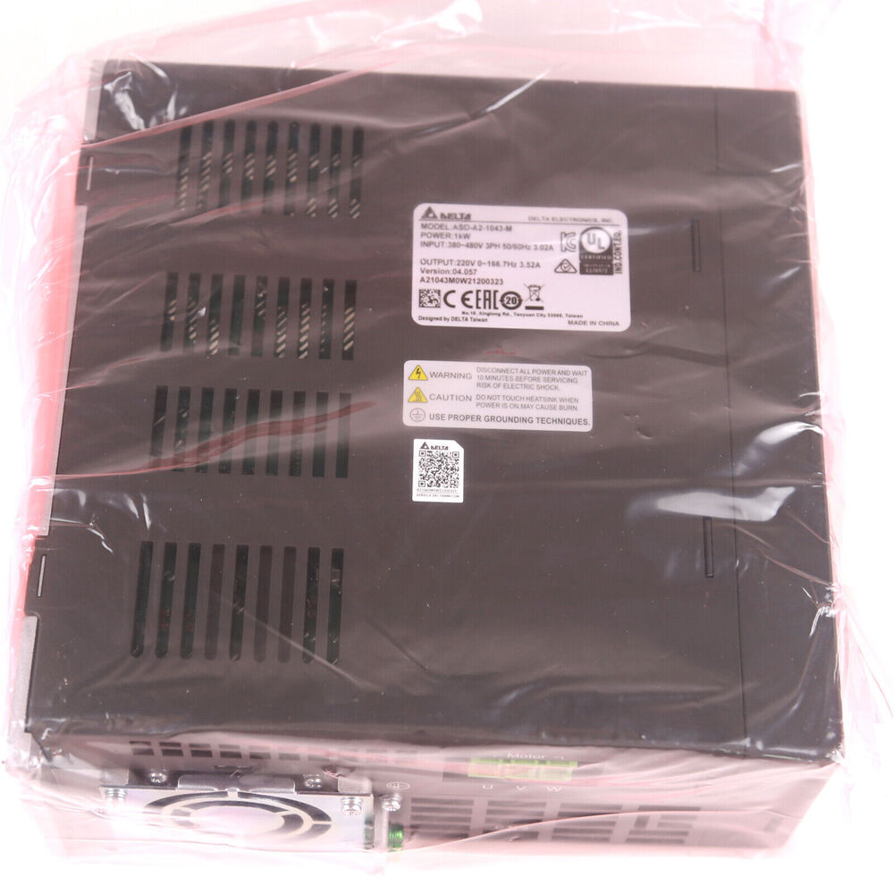 NEW DELTA ASD-A2-1043-M A2 SERVO DRIVE 1KW 460V 3PH CANOPEN PLC UPS / DHL / Fedex