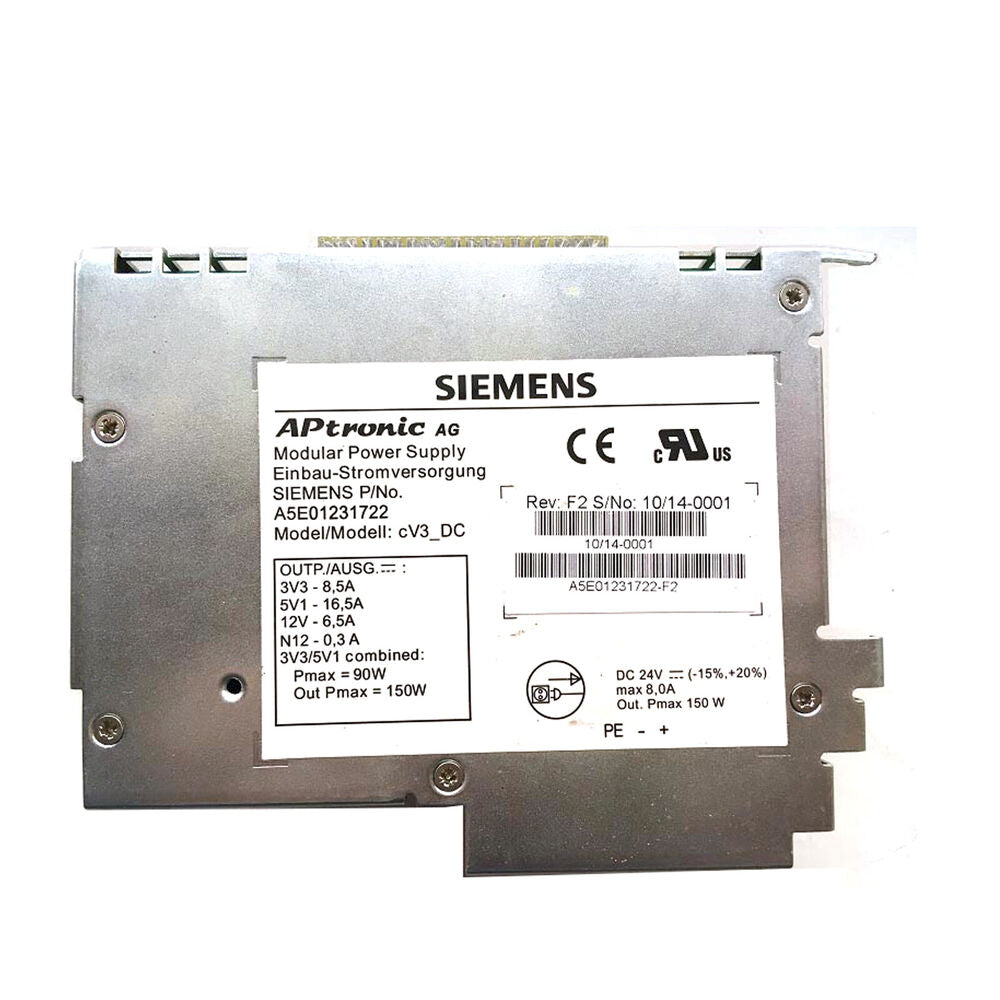 New In Box SIEMENS A5E01231722 A5E01231722-F2 Power Supply Module DHL / UPS / FedEx