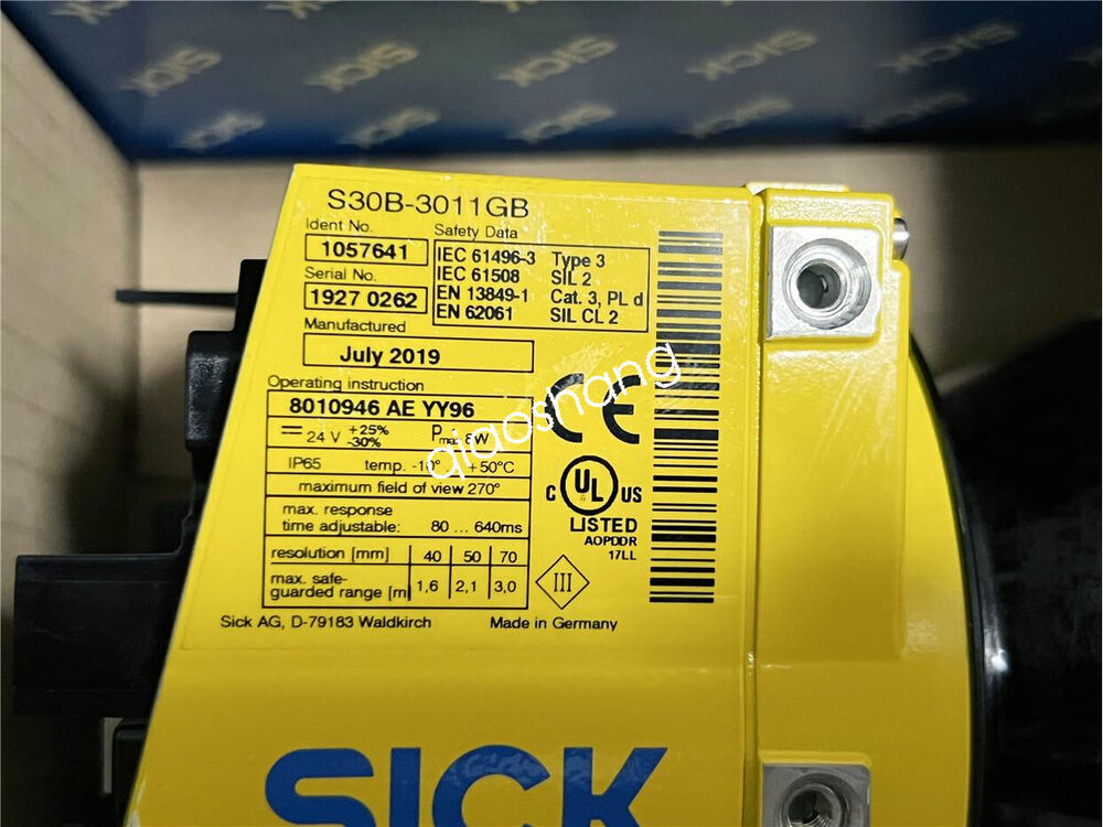 SICK S30B-3011GB SICK Safe laser scanner new Via UPS / DHL / Fedex