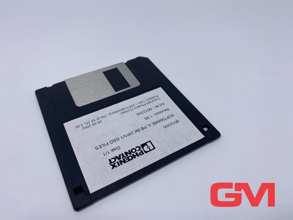 Phoenix Contact Software Il Pb BK Dp/V1 Gsd Files Disk 9012354 for Bus Coupler