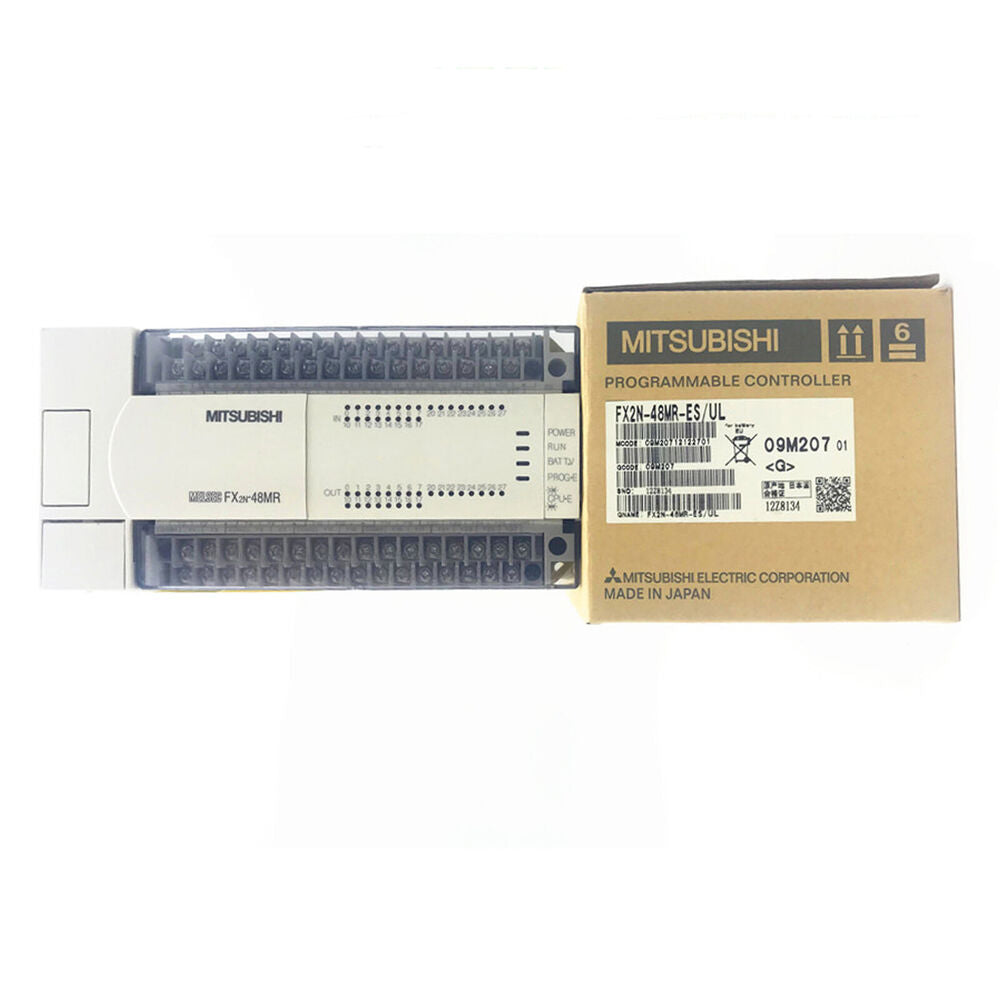 Mitsubishi Programmable Controller FX2N-48MR-ES/UL Original New in Box UPS / DHL / Fedex