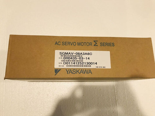 1PC New Yaskawa SGMAV-08A3A6C Servo Motor Expedited Shipping