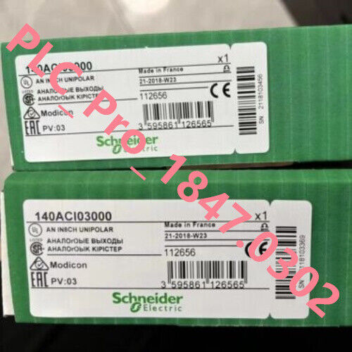 140ACI03000 1PCS Brand New Schneider 140ACI03000 Fast delivery
