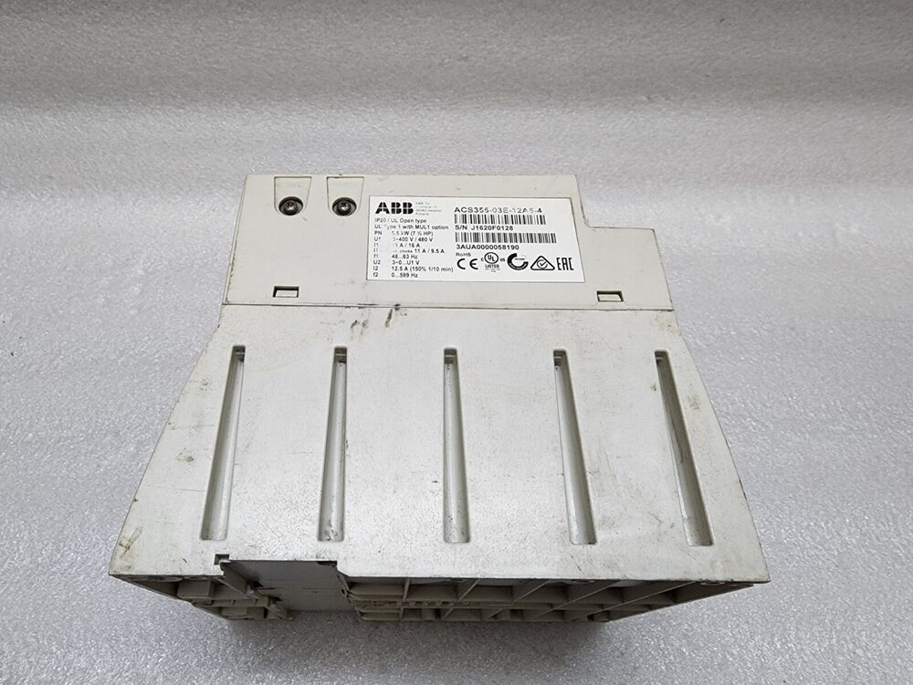 ABB ACS355-03E-12A5-4 AC Guida 3AUA0000058190 5.5kW 7.5HP