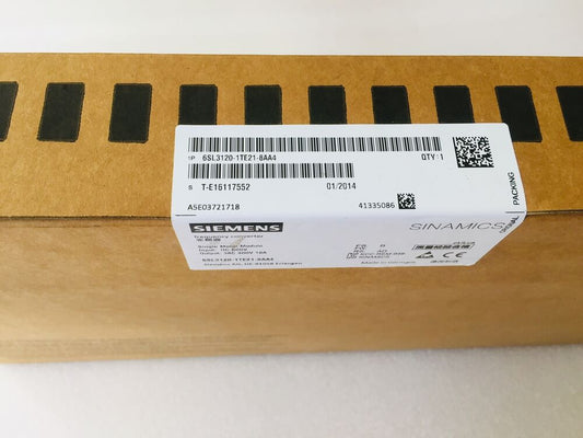 1PC Siemens 6SL3120-1TE21-8AA4 New In Box 6SL31201TE218AA4 Expedited Shipping DHL / UPS / FedEx