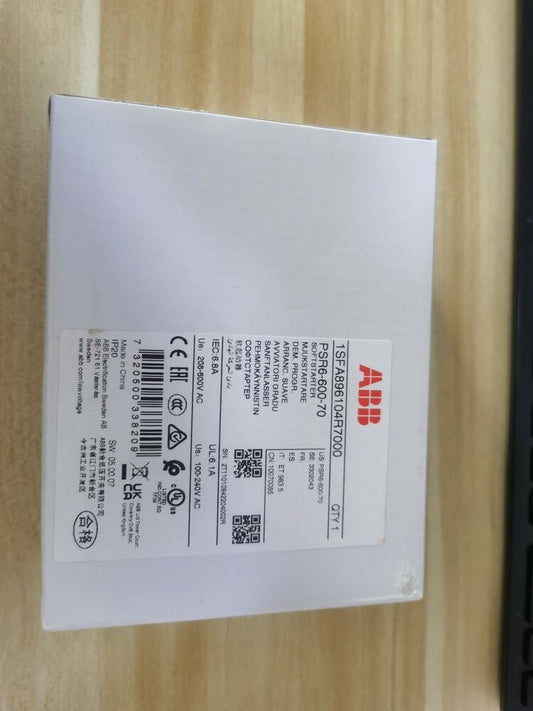 1PC New ABB PSR6-600-70 1SFA896104R7000 Soft Starter In Box Brand